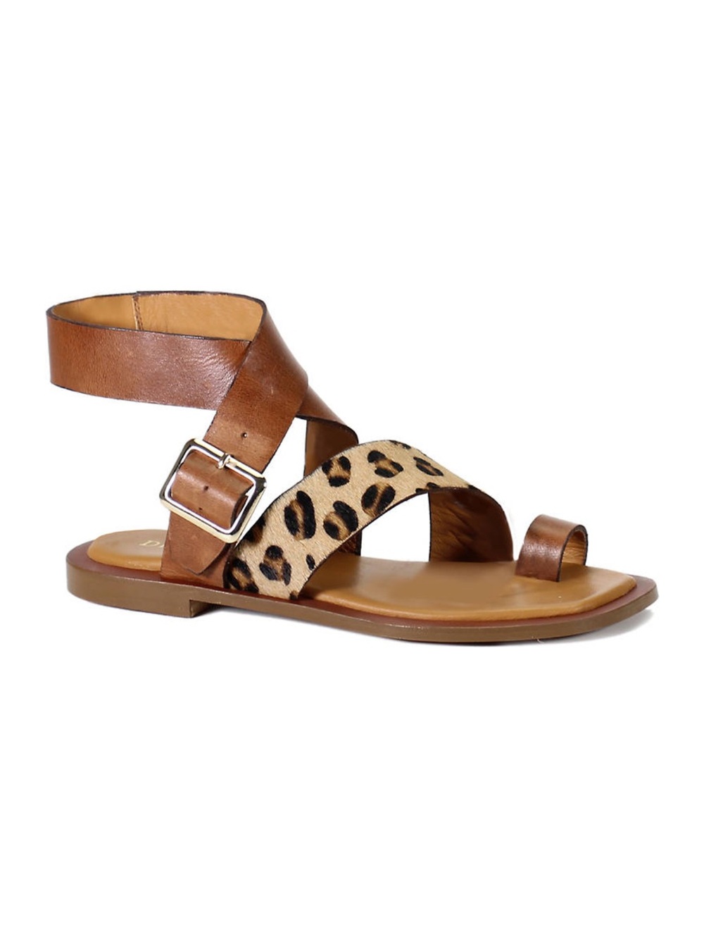 DIBA True Women's Sandals - Tan Cheetah 9.5M